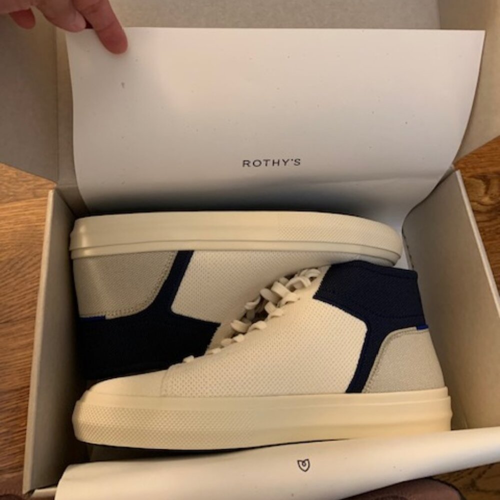 NWT Rothy's Hudson Women's High Top Sneaker SOLD OUT